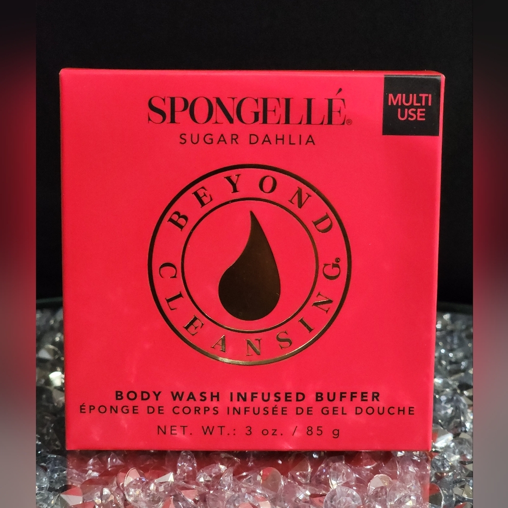Spongellé Sugar Dahlia Body Wash Buffer